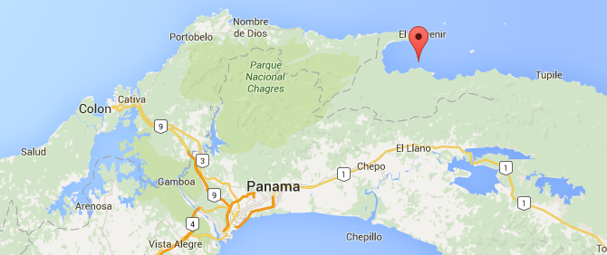 San Blas Islands Panama Map